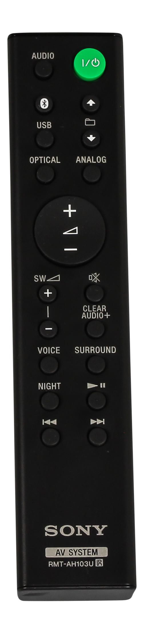 Remote Commander (RMT-AH103U) - 149303011