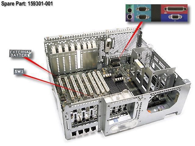 BD SYS W/TRAY CAGE - 159301-001