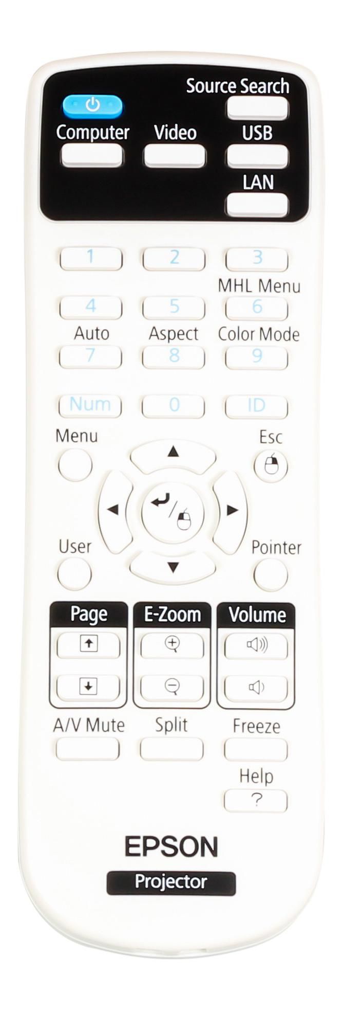 Epson 1626366 Remote Controller 