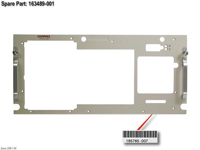BEZEL,FRONT RACK
