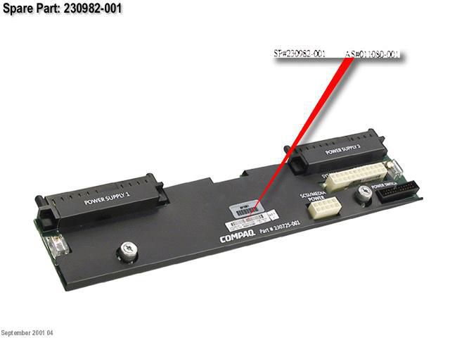 Power Supply Backplane Board