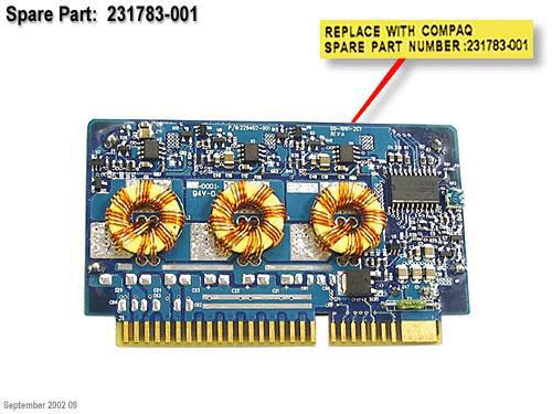 Voltage regulator board for