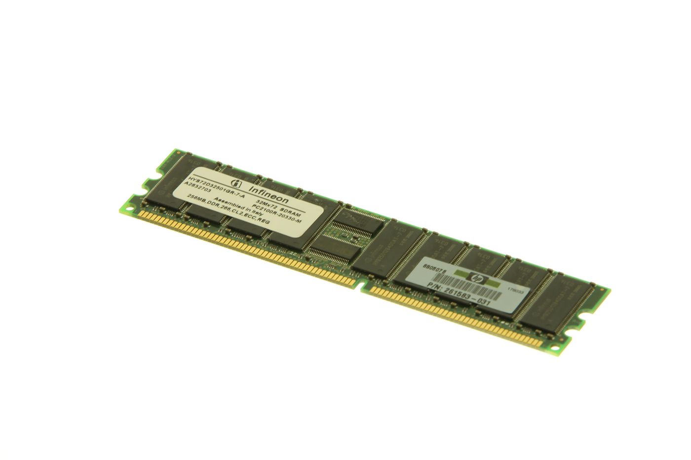 256 MB, PC2100, DIMM, REG,