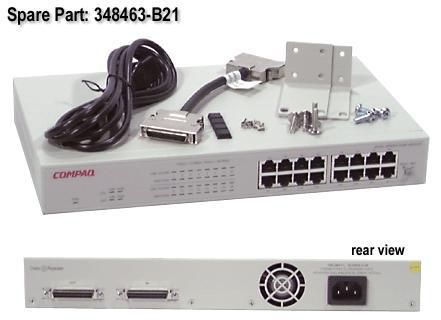 HUB,16-PORT 10/100 UNM W/S