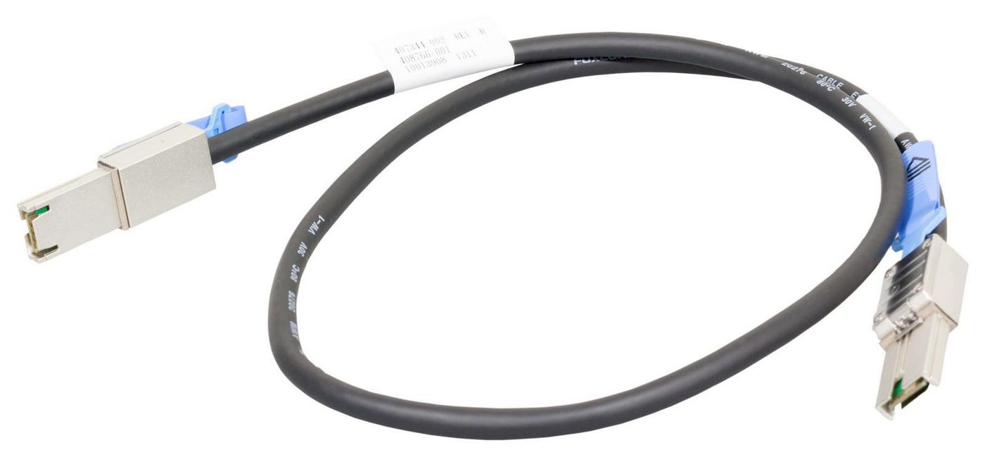 Hewlett-Packard-Enterprise 408766-001-RFB Cable EXT Mini SAS, 1M 