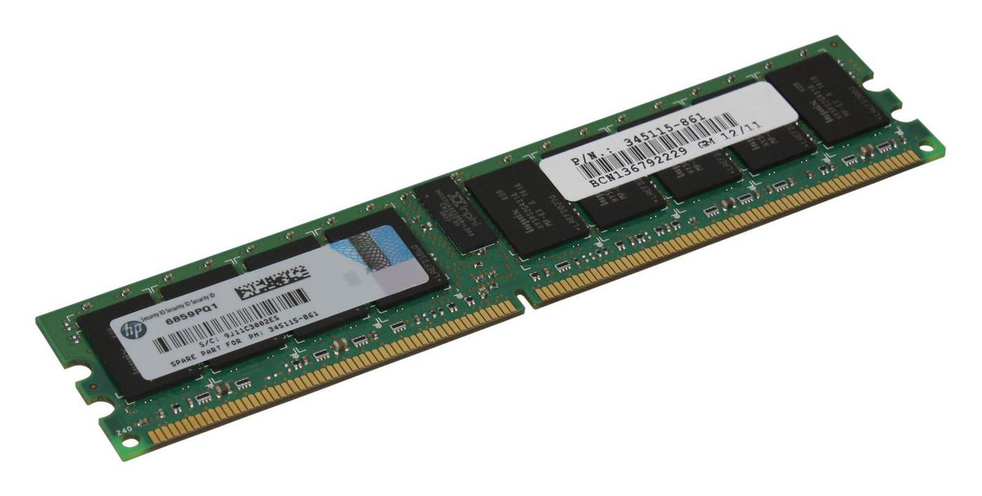 Hewlett-Packard-Enterprise 413388-001-RFB 4GB Dual Rank PC2-3200 DDR2 