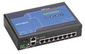 8-port Rs-232 Desktop Device Server With Rj45 Connectors And 48 Vdc Power Input