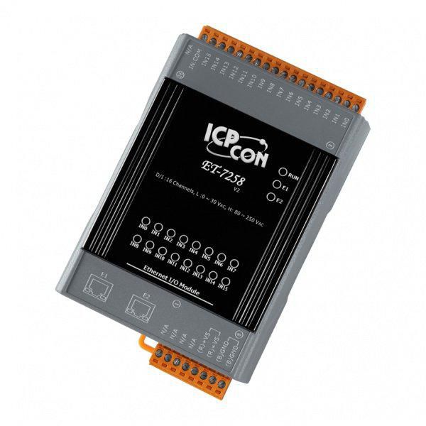 48926, Moxa MODBUS/TCP I/O MODULE, 2x LAN | EET