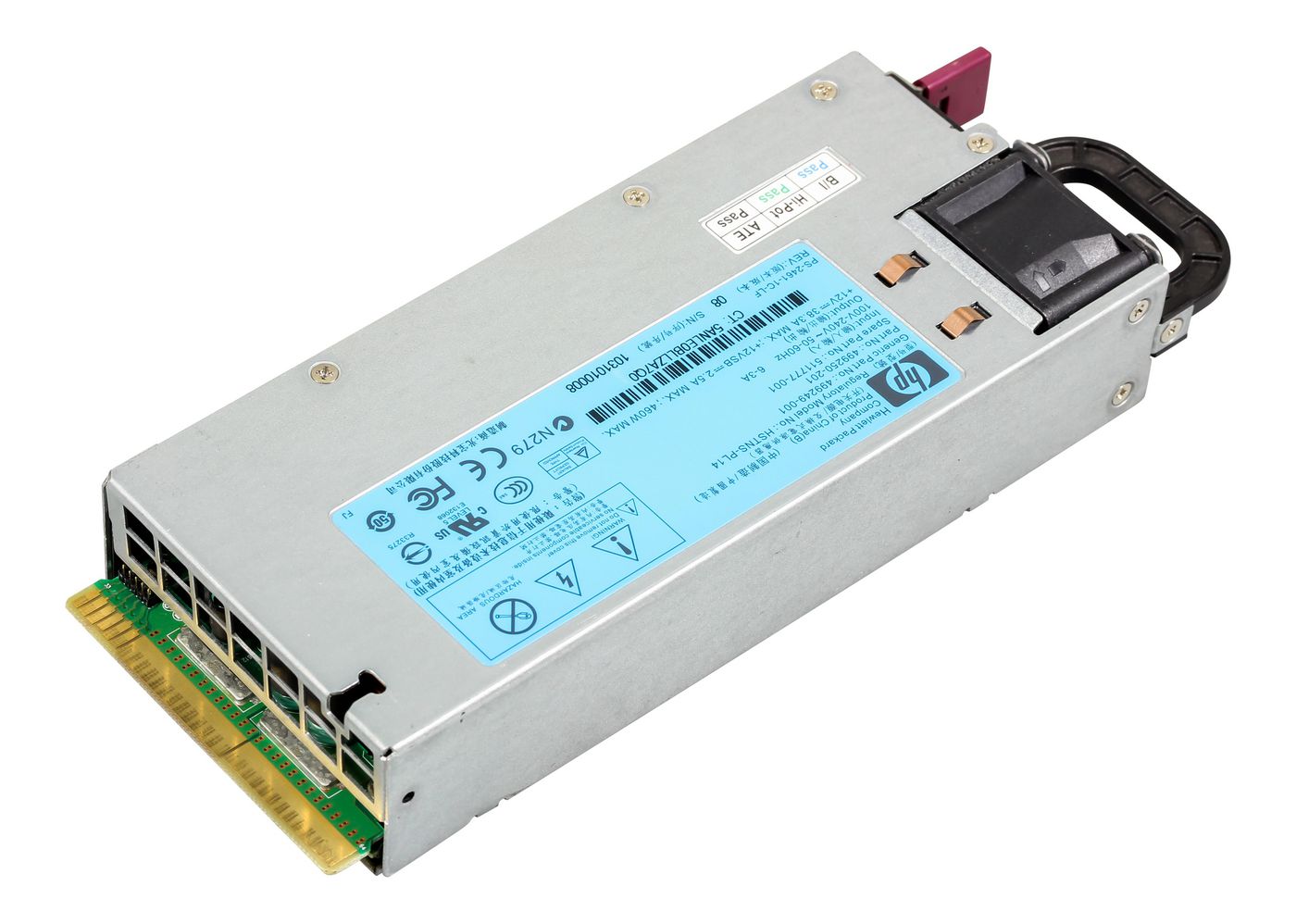 Hewlett-Packard-Enterprise 499250-101-RFB 460WATT Power Supply 