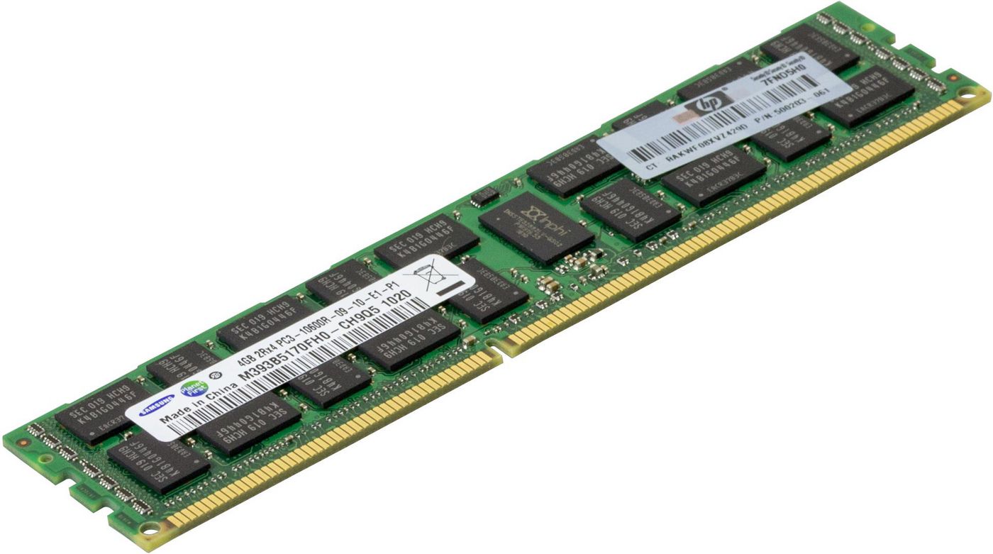 4Gb 2Rx4 PC3-10600R-9 ModuleG6