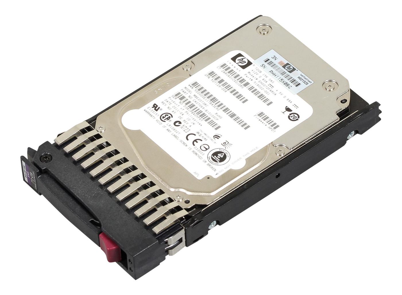72Gb 15k-rpm 2.5in DP SAS HDD