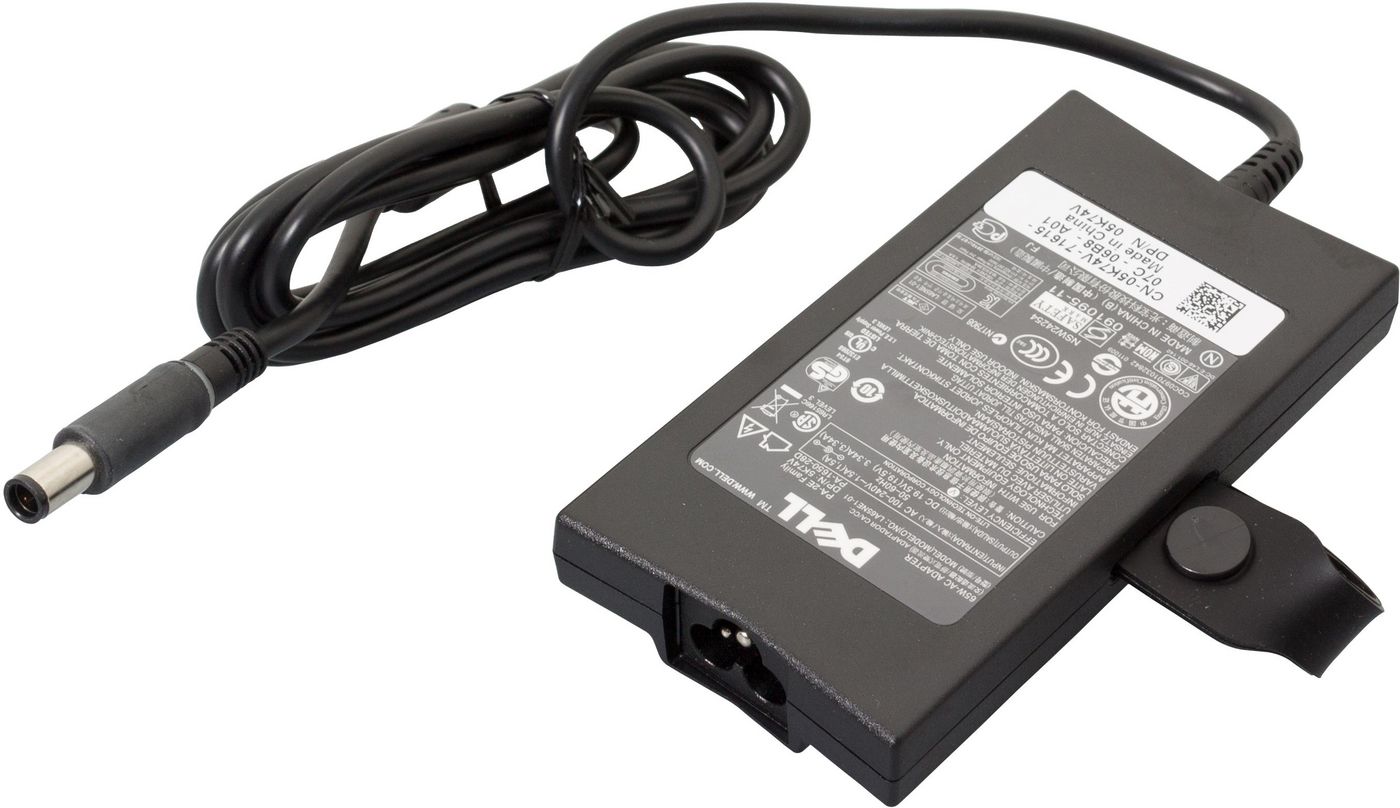 DELL AC Adapter, 65W, 3-Pin