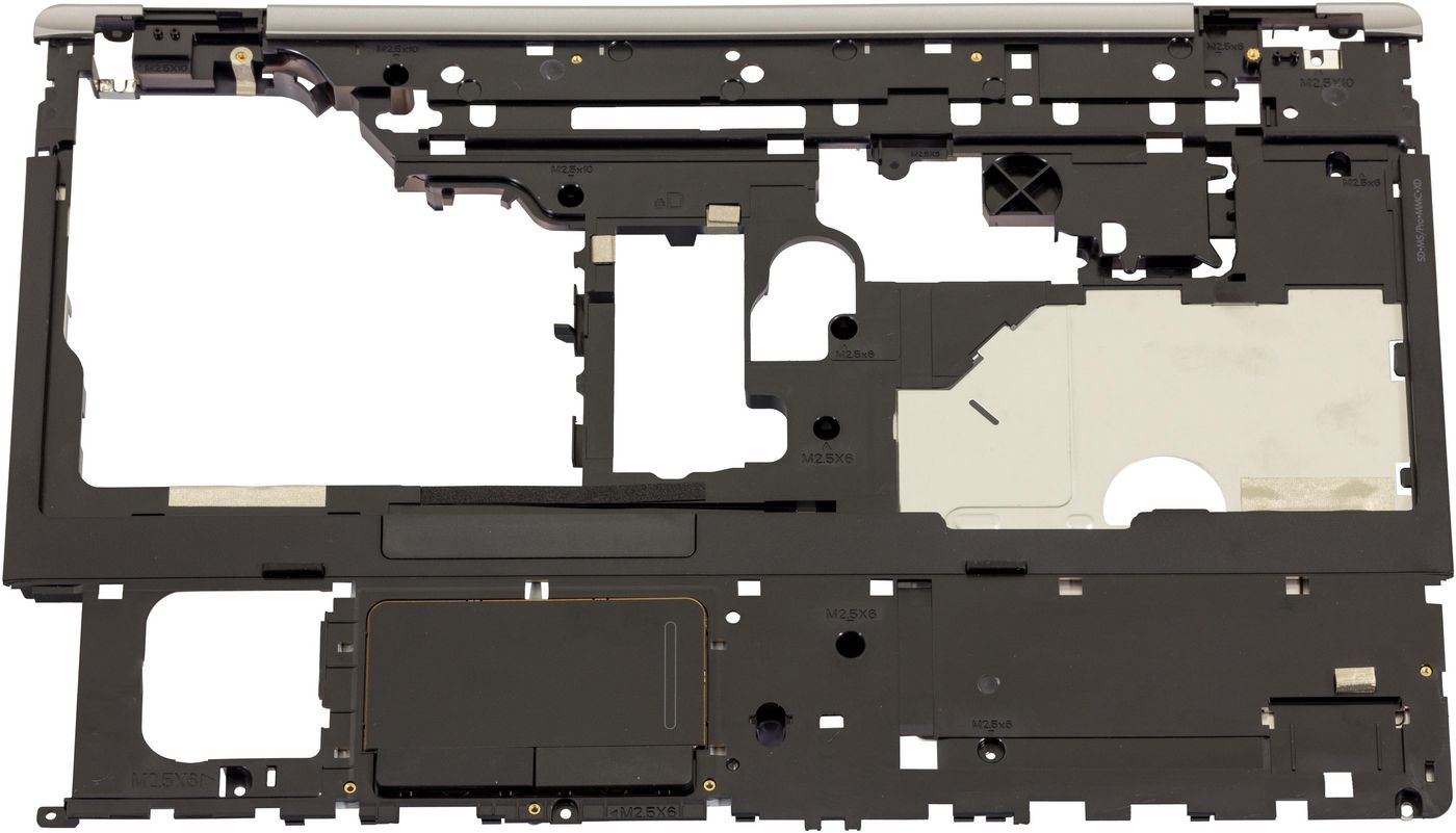 HP 613335-001 Top Cover 15.6 w 2 Button TP 