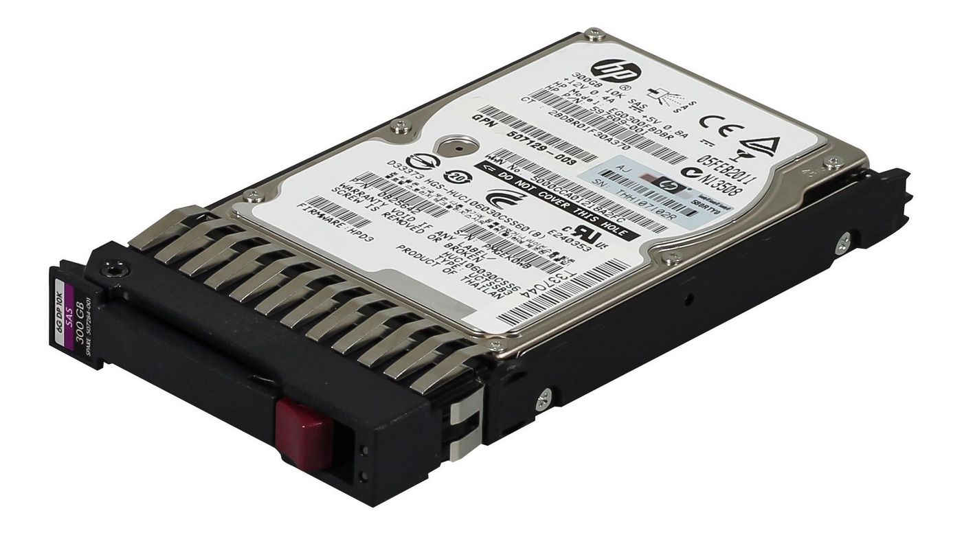 Harddrive 300GB SAS 2,5" 10K