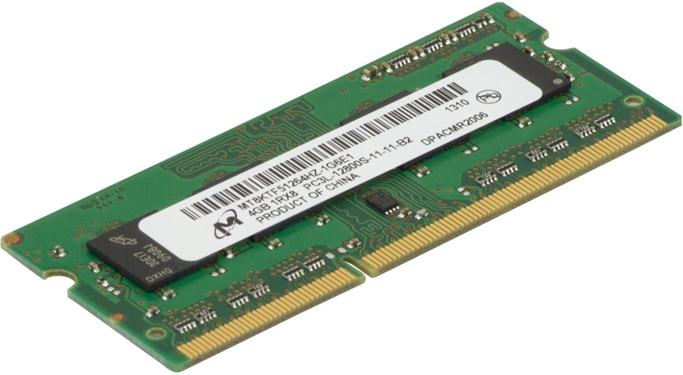 HP 687515-661 SODIMM4GBPC3L-12800Micron 