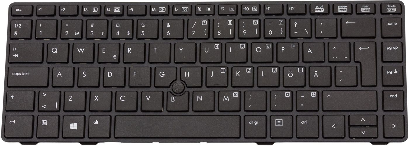 HP 684332-B71 Keyboard SWEDISHFINNISH 