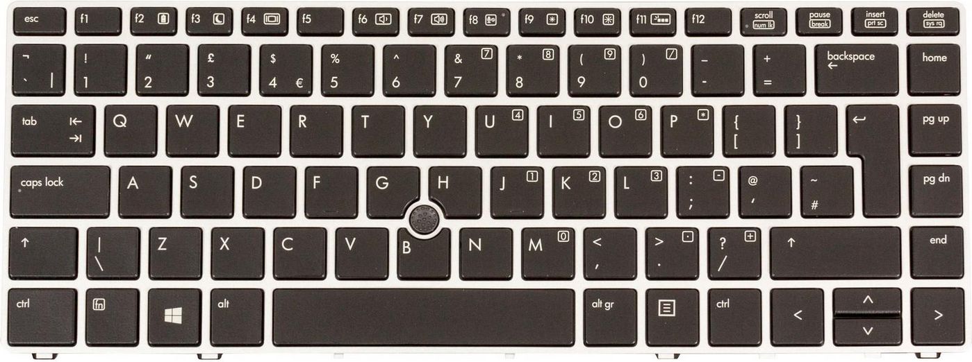 HP 702843-031-RFB Keyboard ENGLISH 
