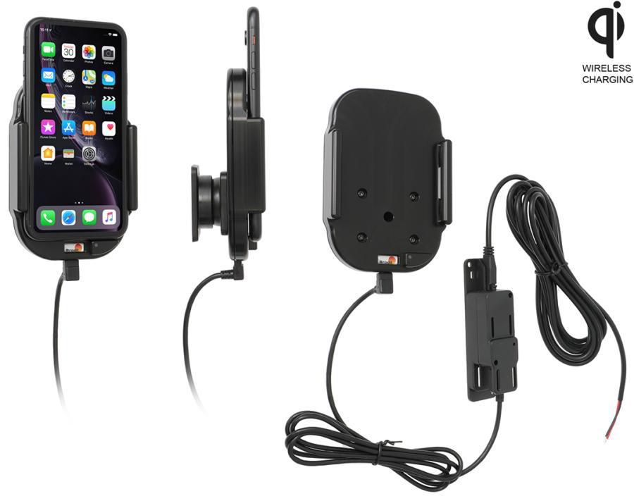 Qi wireless active holder for