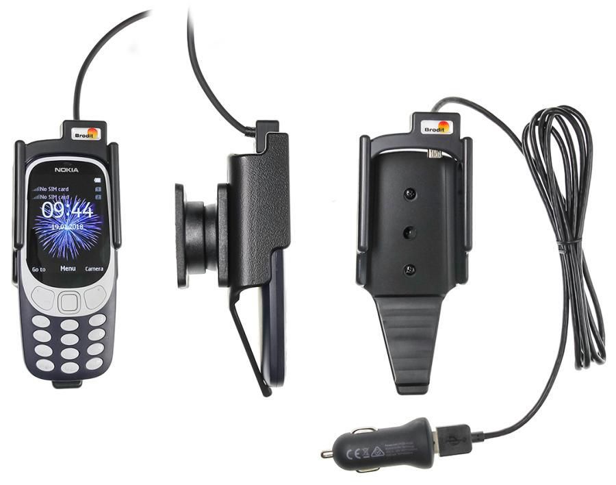 Active holder with cig-plug