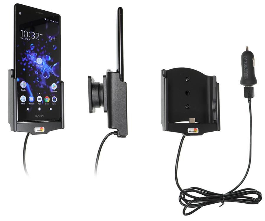 Active holder with cig-plug