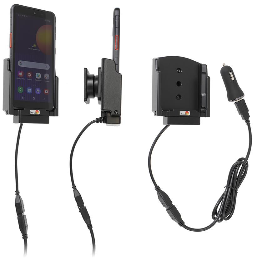 Active holder with cig-plug