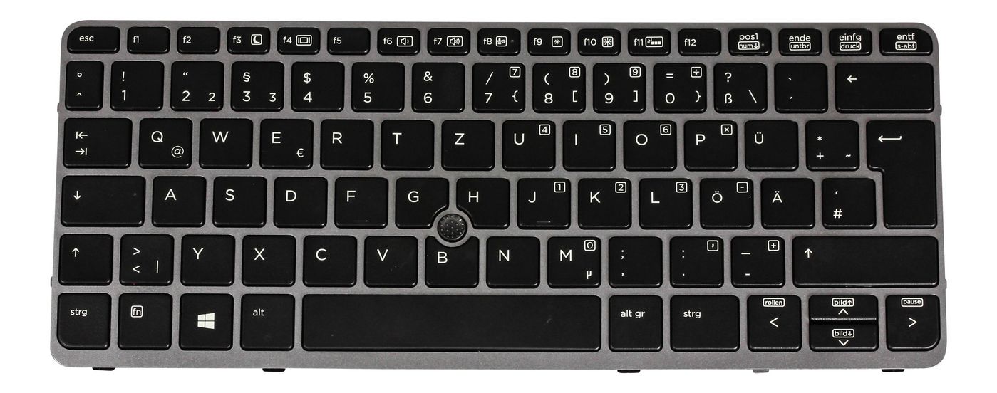 HP Backlit keyboard (Germany)
