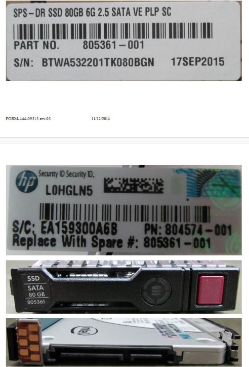 80GB hot-plug-SSD (SFF)