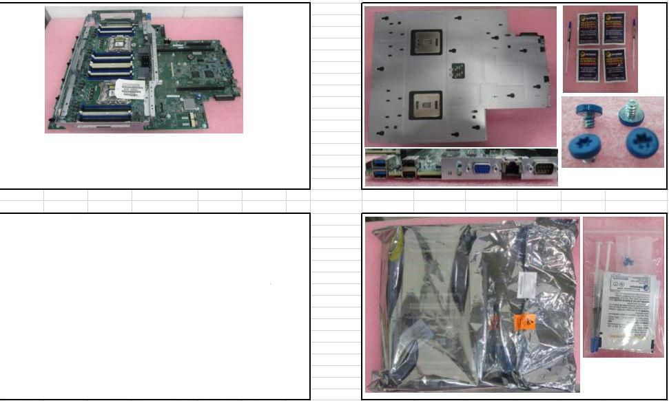 DL560 G9 SYSTEM BOARD ASSEMBLY - 812907-001-RFB
