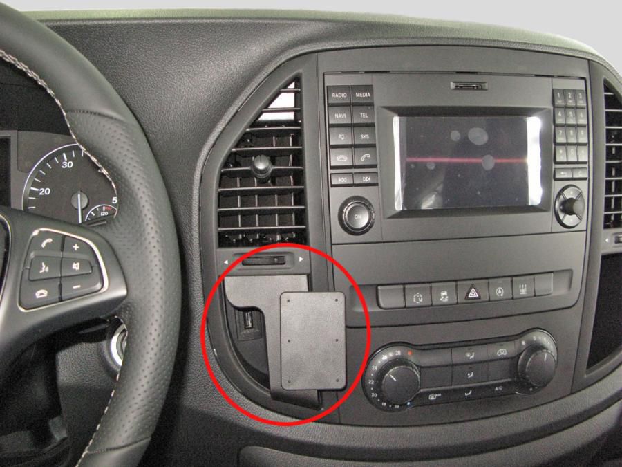 Brodit ProClip Supporto passivo Telefono cellulare/smartphone Nero (ProClip ONLY for automatic - transmission. ProClip - Mobil
