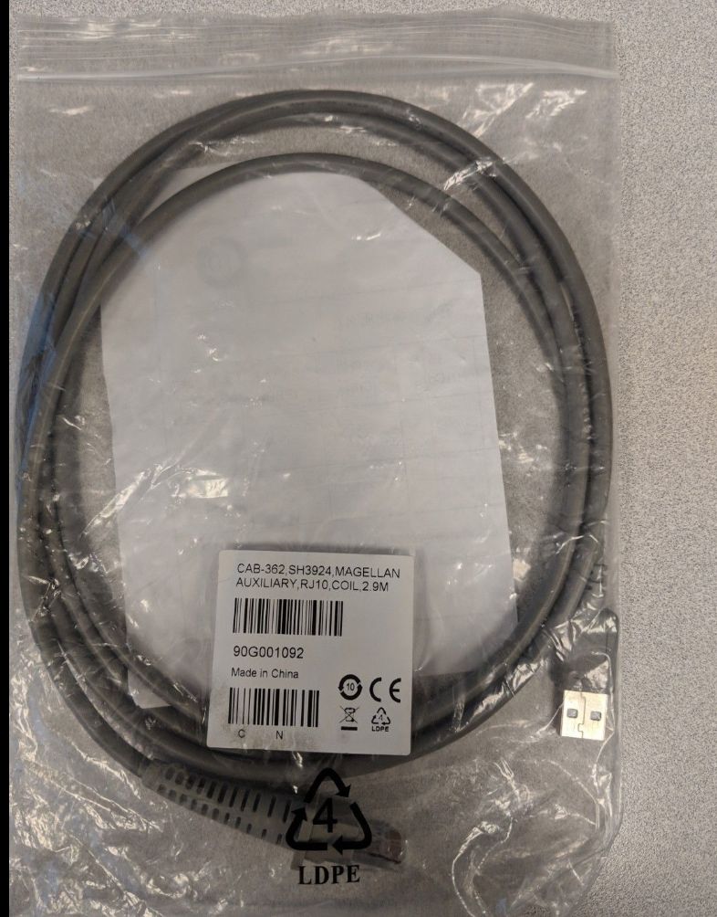 DATALOGIC CABLE, RS-232,6 FOR MAGELLAN