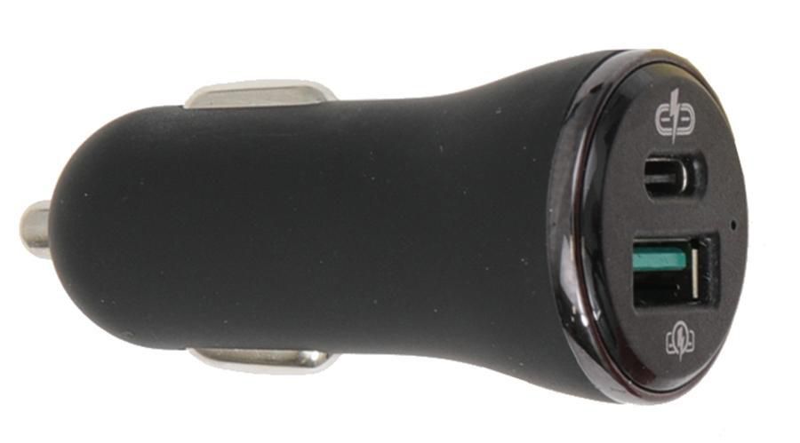 Cig-plug adapter  USB-A and