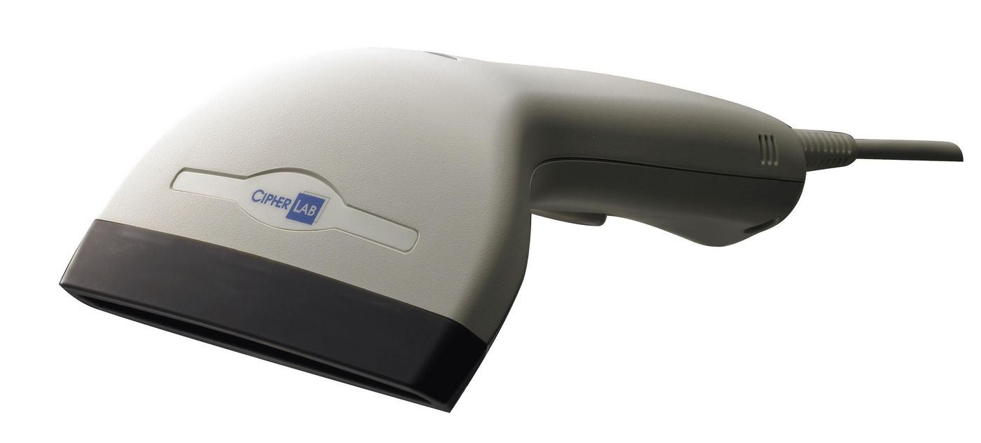 CipherLab A1090RPLUS001 Corded Scanner 1090+, CCD, 