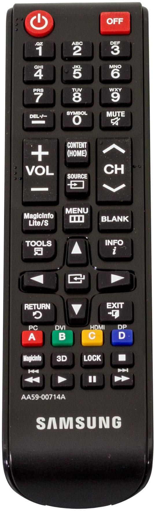 Samsung AA59-00714A Remote Control TM1240 