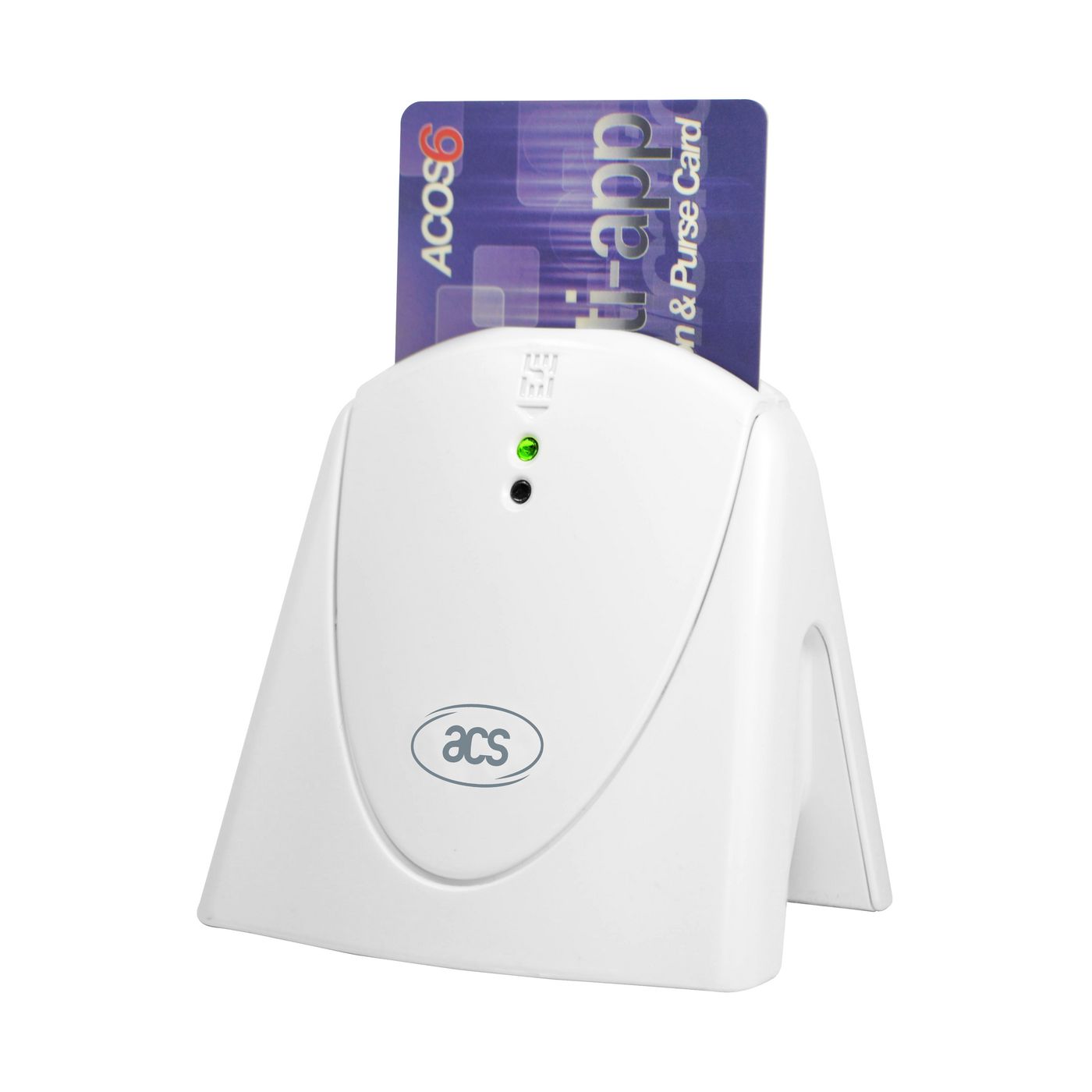 Acr39u-h1 Smart Card Reader With Stand USB-a White