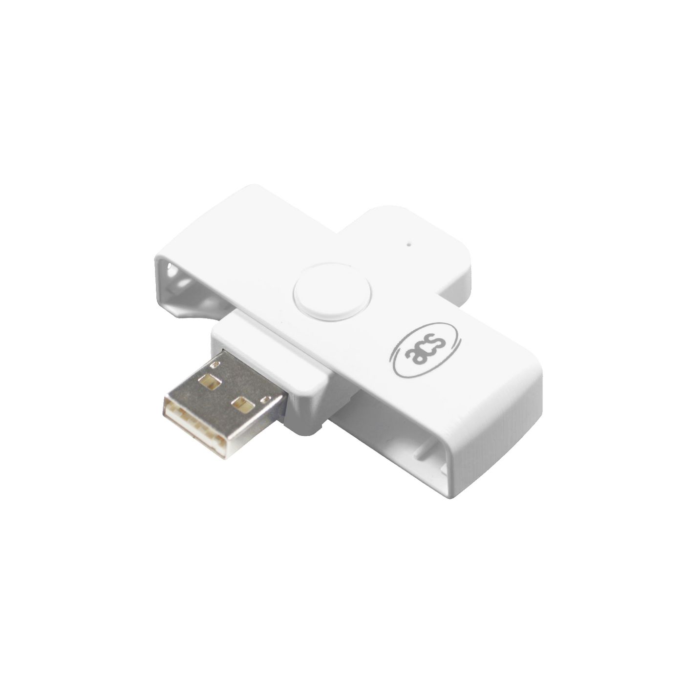Smart Card Reader Pocketmate Ii Acr39u-n1 USB-a White