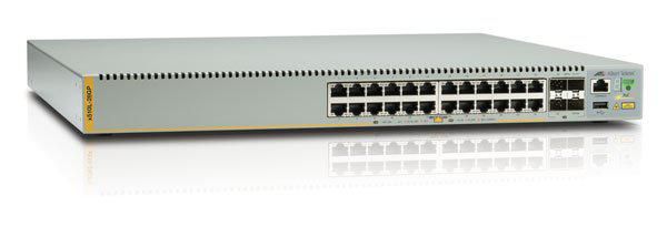 Allied Gigabit Edge Switch With 24 X 10/100/1000t Poe+ Ports  1 X 1g Sfp Ports. Requires Licenses To