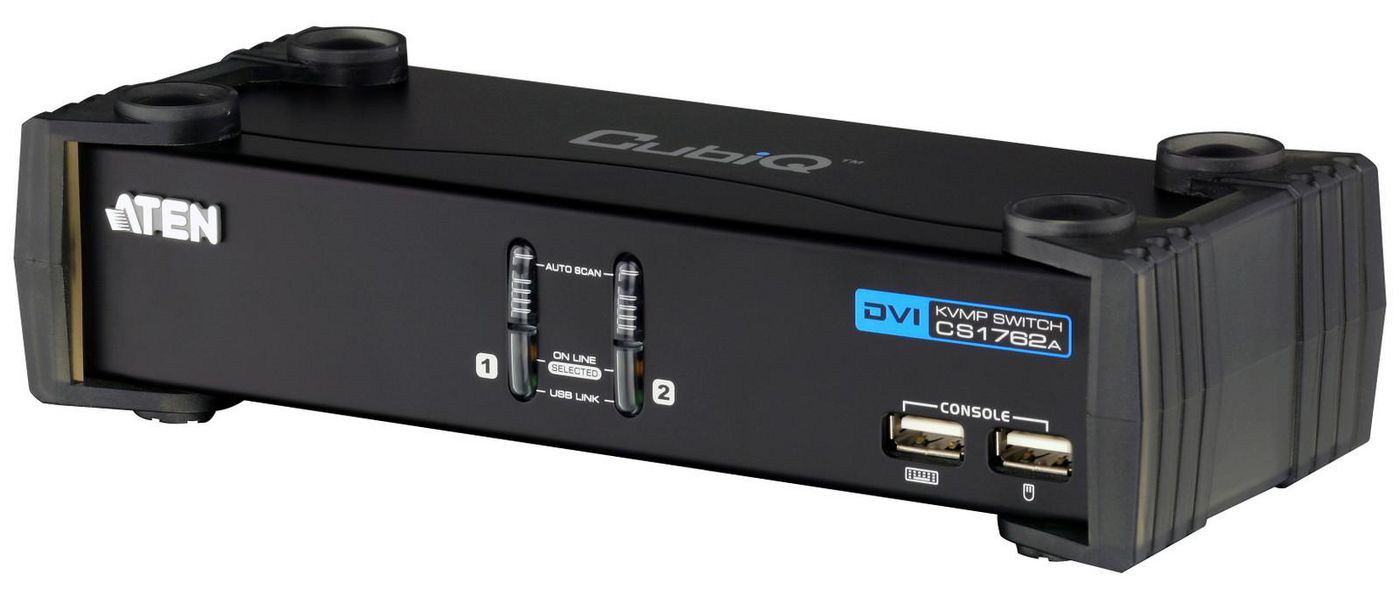 KVM Sw. Aten  2P. USB DVI Audio
