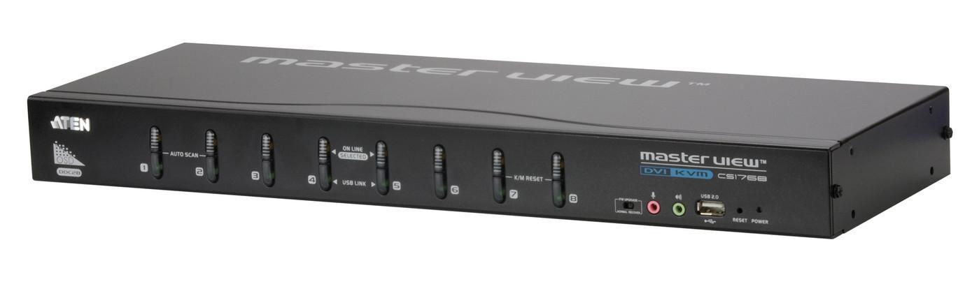 CS1768-AT-G, Aten 8-Port USB DVI KVM Switch with Audio | EET