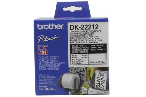 Brother DK22212  WHITE CONTINUOUS 