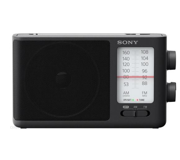 Sony ICF506.CED Portable Analogue Radio Black 