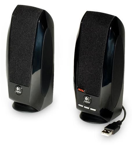 Logitech 980-000029 Speakers USB S-150  Black 