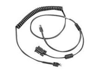 Zebra CBA-UF4-C09ZAR Cable USB, RS-232, Y 