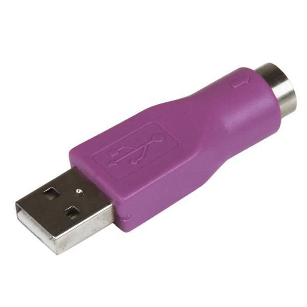 STARTECH.COM PS/2 Tastatur auf USB Adapter - PS-2 / USB Konverter - Buchse / Stecker