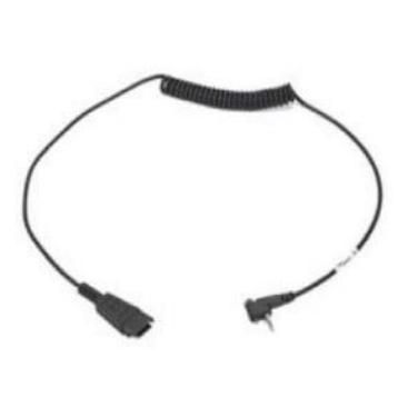 Rch51 Headset Adapter Cable To Standard 3-pole 2.5mm Barrel Jack For Mc3100