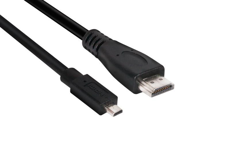 Club3D CAC-1351 Cable MicroHDMI  HDMI 2.0 1m 