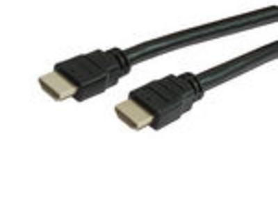 MEDIARANGE HDMI-Kabel MediaRange 1.4 Gold Connector,5m,black,Ethernet