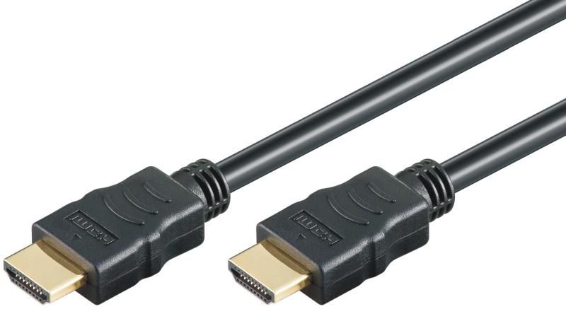 M-CAB 15M HDMI Stand. w/E cable-bk