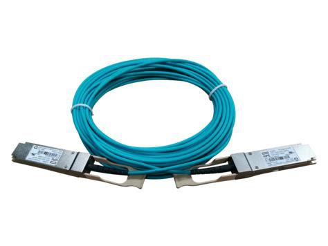 Hewlett-Packard-Enterprise JL287A X2A0 40G QSFP+ 7m AOC Cable 