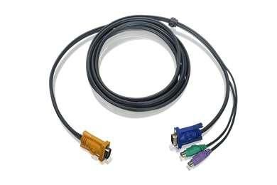 IOGEAR G2L5202P PS2 KVM Cable, 6 Ft 