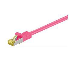 CAT 7 S/FTP  RJ45 PINK 5m